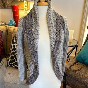 CAbi Two-Tone Knit Cardigan style # 910